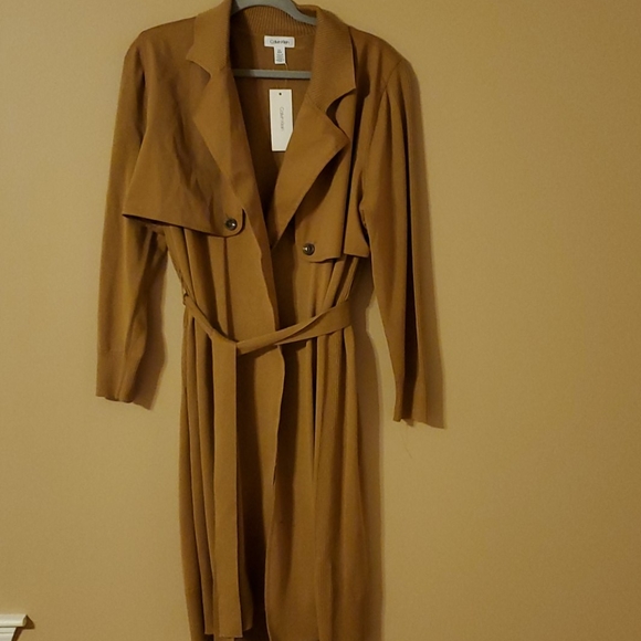 Calvin Klein Large trench coat - Picture 1 of 8